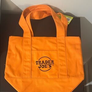2025 Trader Joe's Orange Tote Bag